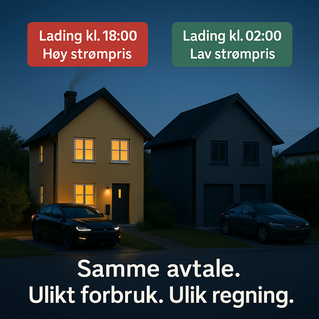 samme avtale ulik bruk